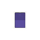 TerraTec P50 Pocket - Powerbank - 5000 mAh - 2.1 A - 2 Ausgabeanschlussstellen (USB, USB-C)