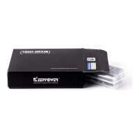 ALLNET IMR18650 - Rechargeable battery - 3.7 V - 2 piece(s) - 3500 mAh - Black - Silver - CE - RoHS