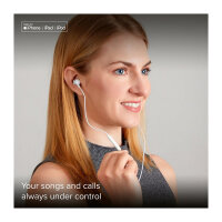 SBS Mix 100 In-Ear-Headset mit Lightning-Anschluss wei