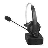 Logilink Bluetooth Headset Mono m.headband & charging stand