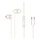 CONCEPTRONIC Headset In-Ear USB-C/Mikro/Bedien./+ 1.20m ws