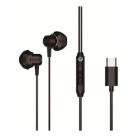 CONCEPTRONIC Headset Ohrhörer USB-C/Mikro/Ergono./+...