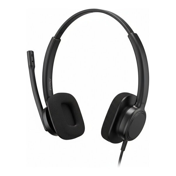 Poly Mission 425 Stereo USB Wired Headset Classic (Bulk)