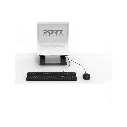 PORT Designs 501896 - Kabelgebunden - USB - Schwarz - Maus enthalten