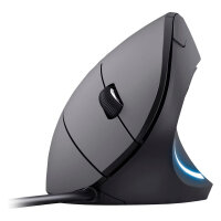 Equip Ergonomische Maus USB-A Stecker 1.80m Rechts schwarz