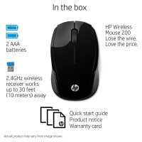 HP 200 Kabellose Maus