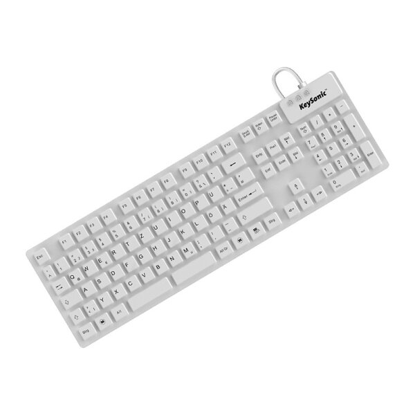 KeySonic KSK-8030 IN IP68 Full-Size Tastatur Wasserdicht