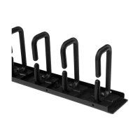 STARTECH.COM Vertikaler Kabelordner mit D-Hacken - 0U - 1,8m - Rack Kabelmanager