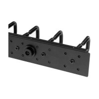STARTECH.COM Vertikaler Kabelordner mit D-Hacken - 0U - 1,8m - Rack Kabelmanager