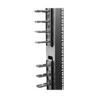 STARTECH.COM Vertikaler Kabelordner mit D-Hacken - 0U - 1,8m - Rack Kabelmanager