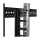 STARTECH.COM Vertikaler Kabelordner mit D-Hacken - 0U - 1,8m - Rack Kabelmanager
