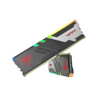 Patriot 32 GB DIMM 7000 (2x 16 GB) Dual-Kit (schwarz, PVVR532G700C32K, Viper Venom RGB, INTEL XMP)