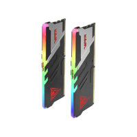 Patriot 32 GB DIMM 7000 (2x 16 GB) Dual-Kit (schwarz, PVVR532G700C32K, Viper Venom RGB, INTEL XMP)