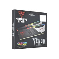 Patriot 32 GB DIMM 7000 (2x 16 GB) Dual-Kit (schwarz, PVVR532G700C32K, Viper Venom RGB, INTEL XMP)