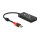 DELOCK Externer USB 3.1 Gen 1 Hub USB Typ-A > 3 x USB Typ-A + 2 Slot SD Card Reader
