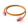 EasyLan DualBoot LED Patchkabel RJ45 S/FTP Cat.6A (Class EA), mit saCon Stecker, LSOH, orange, 7,5 m