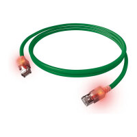 KAB EasyLan DualBoot LED Patchkabel RJ45 S/FTP Cat.6A...