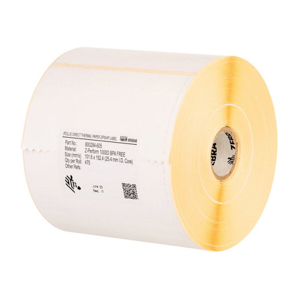 Zebra Z-Perform 1000T - Permanenter Klebstoff - unbeschichtet - 25.4 x 38.1 mm 30960 Etikett(en) (12 Rolle(n)