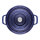 Staub La Cocotte 26cm rund dunkelblau. Gusseisen