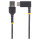 STARTECH.COM 6in 15cm USB A to C Charging Cable Right Angle Heavy Duty Fast Charge USB-C Cable Durable and Rugged Aramid Fiber 3A