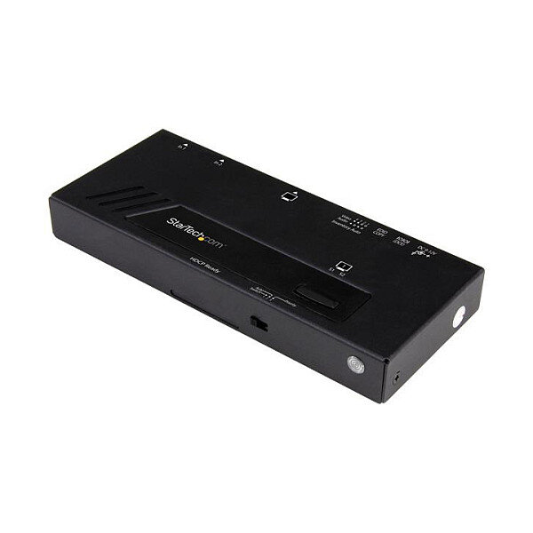 STARTECH.COM 2 Port HDMI automatischer Video Switch - 4K 2x1 HDMI Switch mit Fast Switching Auto Sensing und Serial Control