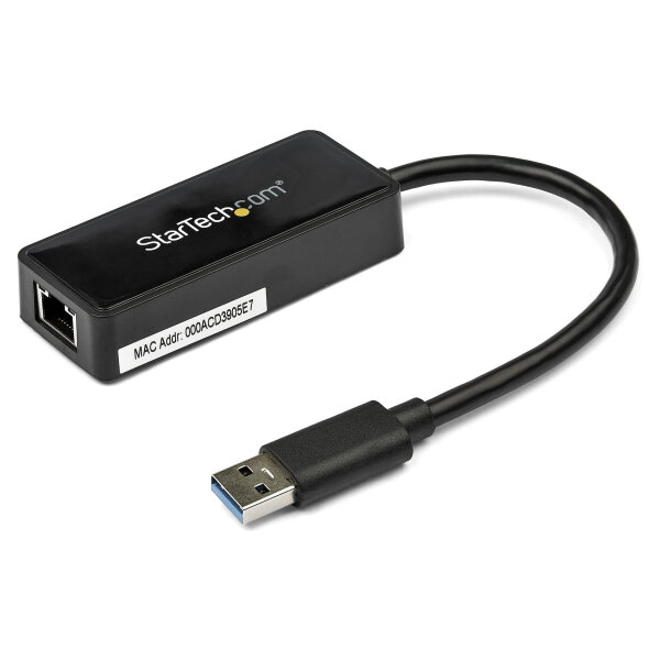 USB31000SPTB USB 3.0 to Gigabit NIC Adapter with USB Port