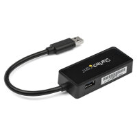 USB31000SPTB USB 3.0 to Gigabit NIC Adapter with USB Port