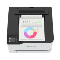 L LEXMARK CS431dw Printer colour Duplex laser A4 600x600dpi 24.7ppm mono 24.7ppm colour 250sheets USB LAN Wi-Fi