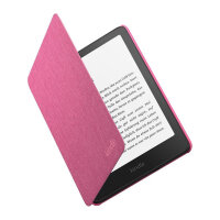 Amazon Kindle Paperwhite 2024 fabric cover - raspberry