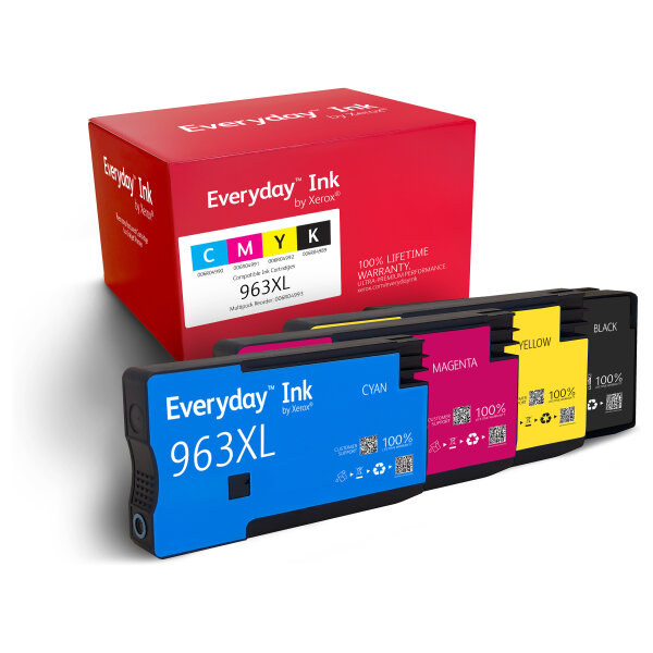 Xerox Everyday Alternativ Tinte Multipack für HP963XL (BK,C M,Y)