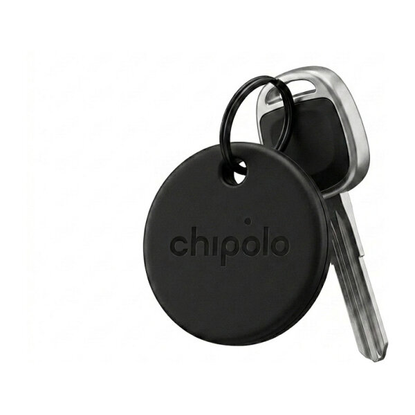 Chipolo POP - Tracking tag compatible with Apple Find My on iPhone or Find Hub on Android (Black)