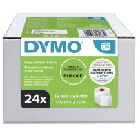Dymo Large Address Labels - Weiß - 36 x 89 mm 6240...