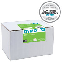 Dymo Large Address Labels - Weiß - 36 x 89 mm 6240 Etikett(en) (24 Rolle(n)
