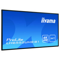 IIYAMA LH6552UHS-B1 165.10cm 65Zoll UHD IPS Landscape and...