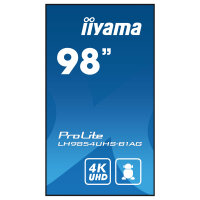 iiyama ProLite LH9854UHS-B1AG 247,6cm (98") 4K Digital Signage Monitor HDMI/DP