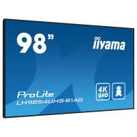 iiyama ProLite LH9854UHS-B1AG 247,6cm (98") 4K Digital Signage Monitor HDMI/DP