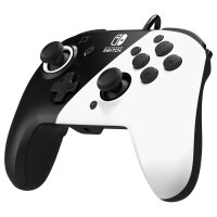 PDP Controller Faceoff Deluxe+Audio schwarz/weiß...