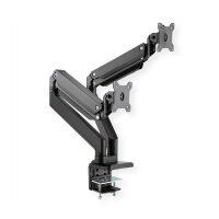 ROLINE LCD-Doppelarm, Tischmontage, Gasfeder, je 5...