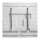 Hagor ST SA Flip II 65" Standfuss für Samsung FLIP (Speditionsversand)