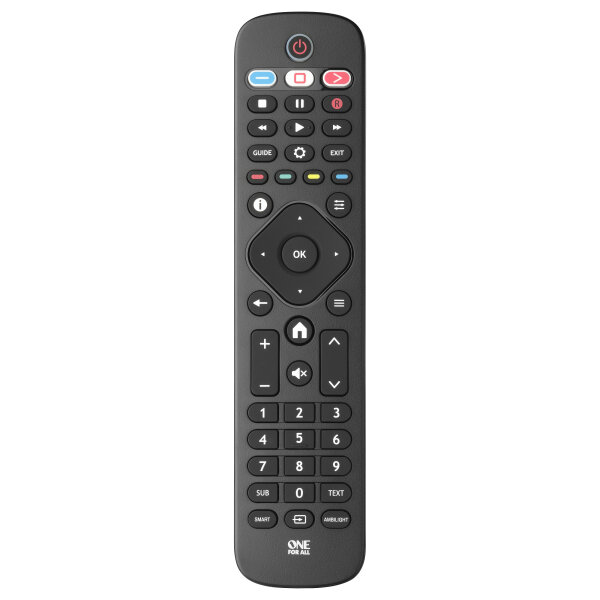 One for All Philips 2.0 Ersatzfernbedienung URC 4913