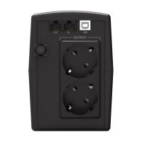 CONCEPTRONIC USV 1000VA/600W/2xSchuko/HID USB/RJ45in/Out sw