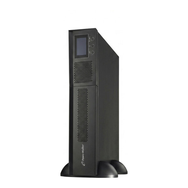 POWERWALKER VFI 3000 RMG PF1 UPS rack-mountable / external 3000Watt 3000VA 9Ah RS-232 USB output connectors 9 2U