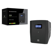 CONCEPTRONIC USV 1200VA/720W/4xUK/HID USB/RJ45in/Out/AVR sw