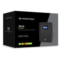 CONCEPTRONIC USV 1200VA/720W/4xUK/HID USB/RJ45in/Out/AVR sw
