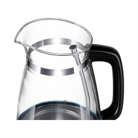 Classic Kettle 1.7litre Black with stainless steel toner
