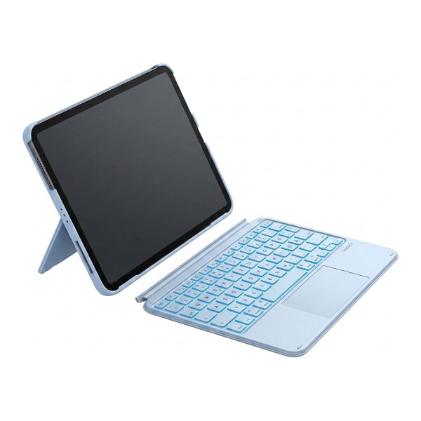 inateck Keyboard iPad 11"/10,9" QWERTZ RGB blue