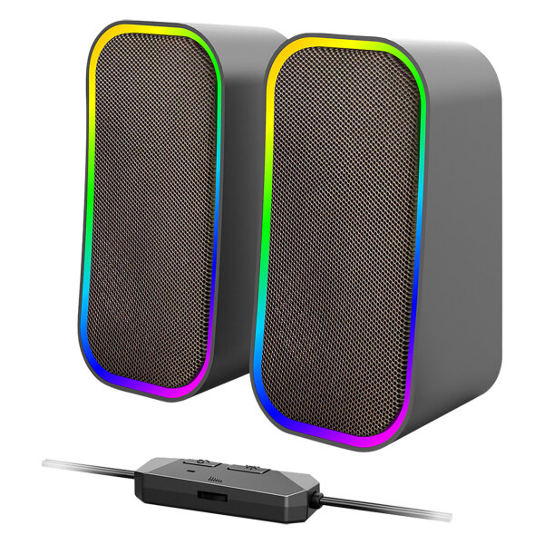 Speedlink Gaming Lautsprecher TOKEN RGB. Stereo. schwarz retail