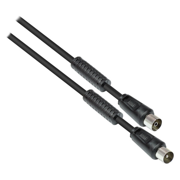 Good Connections TV Antennenkabel schwarz 1m