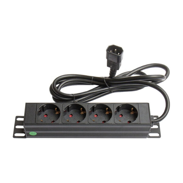 Good Connections 19" PDU Steckdosenleiste 4-fach