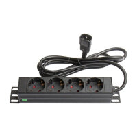 Good Connections 19" PDU Steckdosenleiste 4-fach
